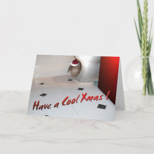 Cartão De Festividades Bunny Xmas Card 4