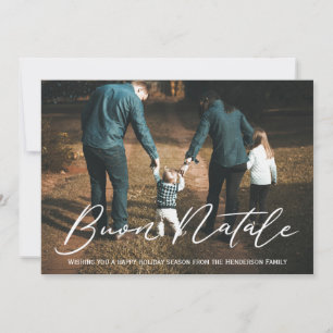 Cartão De Festividades Buon Natale Christmas Card