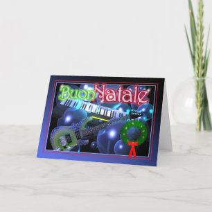 Cartão De Festividades Buon Natale - Feliz Natal