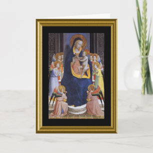 Cartão De Festividades Buon natale - Hail Mary in Italian