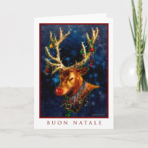 Cartão De Festividades Buon Natale - Italian Merry Christmas Card