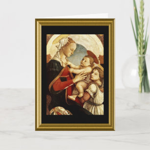Cartão De Festividades Buon natale - Salve Maria em italiano
