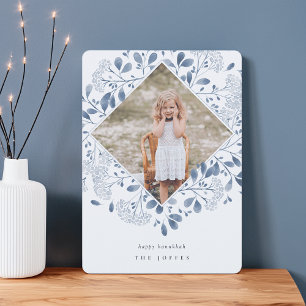 Cartão De Festividades Buquê de inverno Imagem Elegante de Hanukkah Wat