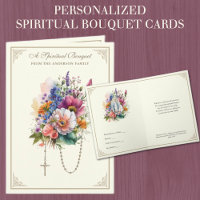Buquê espiritual católico Oração Rosária