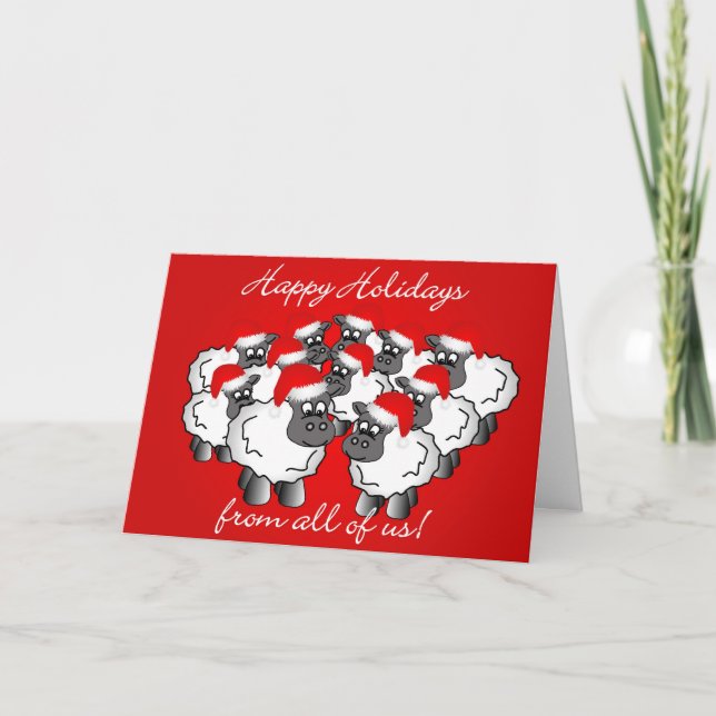 Cartão De Festividades Business Xmas (Frente)