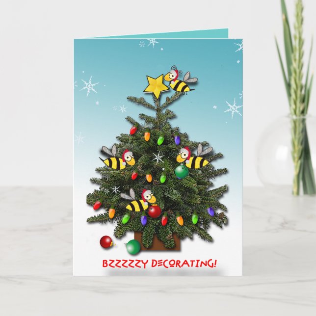 CARTÃO DE FESTIVIDADES BZZZZZY QUE DECORA! (Frente)