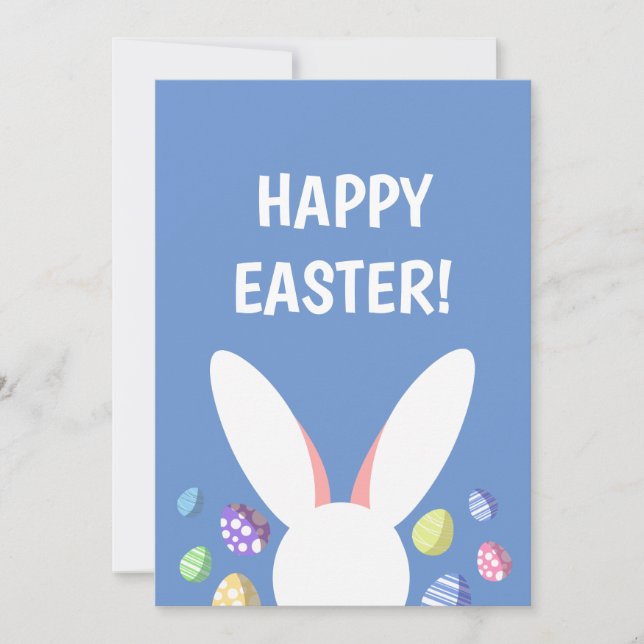 CARTÃO DE FESTIVIDADES CABEÇA BUNNY E OVOS LESTE (Frente)