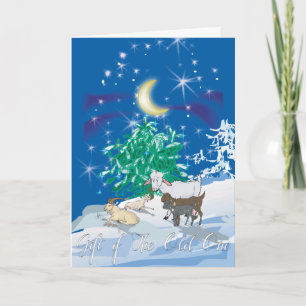 Cartão De Festividades Cabra - Presente do Antigo