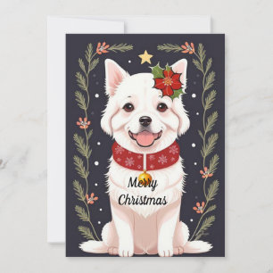 Cartão De Festividades Cachorro de Férias