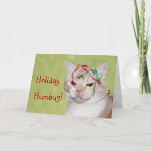 Cartão De Festividades Cachorro de Natal