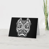 Cachorro De Tatuagem Pitbull Cachorro Invólucro Pê