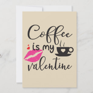 Cartão De Festividades Café é do meu Namorados