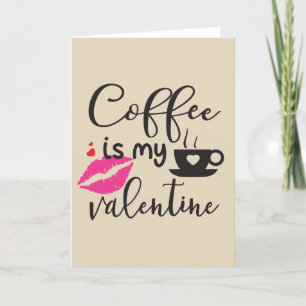 Cartão De Festividades Café é do meu Namorados