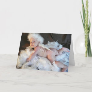 Cartão De Festividades Caído do céu