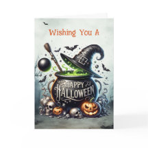 Caldeirão de Bruxas Feliz Halloween