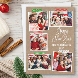 Cartão De Festividades Caligrafia divertida Fita de Artesanato do Feliz a