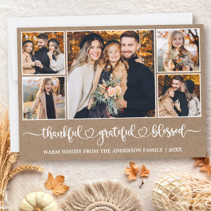Cartão De Festividades Calliografia Coração Agradável 5 Foto Kraft