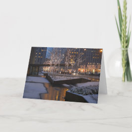 Cartão De Festividades Calor de inverno