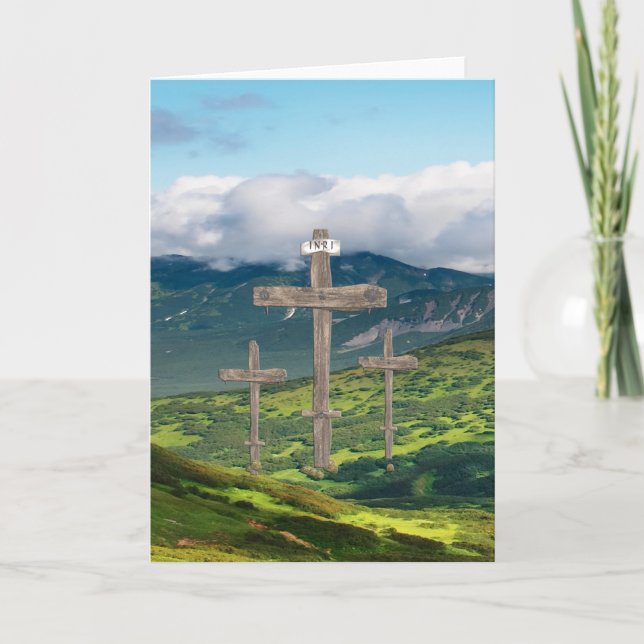 Cartão De Festividades Calvário (Frente)