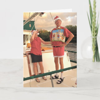 Cartão De Festividades Camisa de Natal Feia