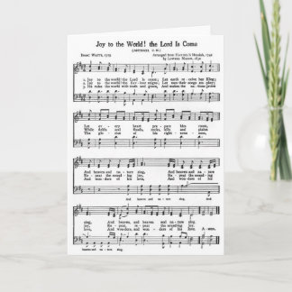 Cartão De Festividades CANÇÃO! Alegria ao mundo