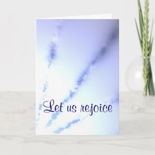 Cartão De Festividades Canção de Mary Magnificat Luke 1:46-48