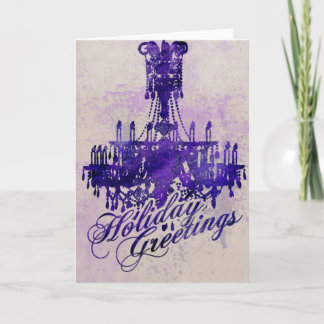 Cartão De Festividades Candelabro do feriado