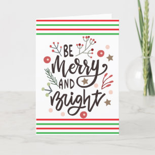 Cartão De Festividades Candy Verde Vermelho Personalizado Strips Código Q