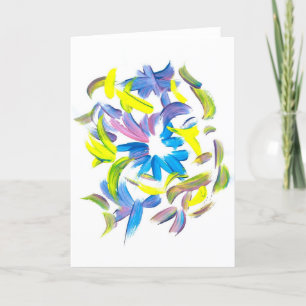 Cartão De Festividades Candy Waters Autism Artist