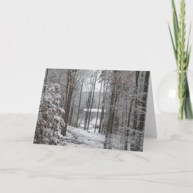 Cartão De Festividades Canoa grande, Geórgia (Frente)