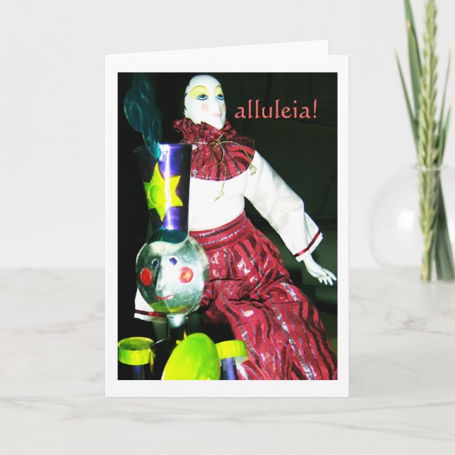 Cartão De Festividades Canto da Alegria (Frente)