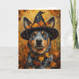 Cartão De Festividades Cão Bovino Australiano