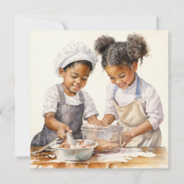 Cartão De Festividades Caos na Cozinha: Dia de as mães