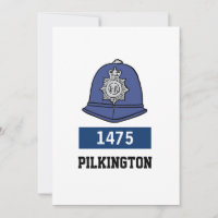 Capacete de Polícia do Reino Unido - Adicionar Núm
