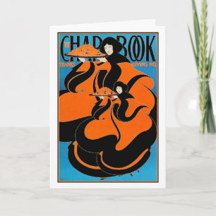 Cartão De Festividades Card: Art Nouveau - Will Bradley - Thanksgiving