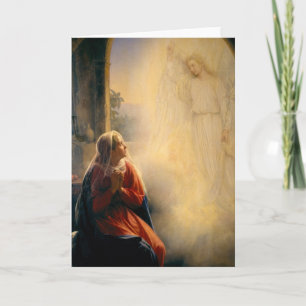 Cartão De Festividades Carl Heinrich Bloch - o aviso