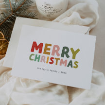 CarOL Colorida Família Bonita Divertida Feliz Nata