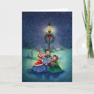 Cartão De Festividades CAROLERS by SHARON SHARPE