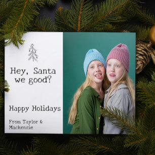 Cartão De Festividades Caros Papais noeis, bom Natal Personalizado