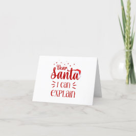 Cartão De Festividades Caros Papais noeis, posso explicar a tipografia de