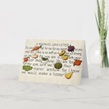 Carta de amor de um fazendeiro Vintage 1914