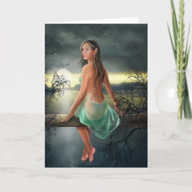 Cartão De Festividades Carta Elfo (Frente)