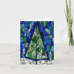 Cartão De Festividades "Cartão do feriado de uma noite dos invernos",