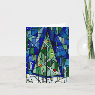 Cartão De Festividades "Cartão do feriado de uma noite dos invernos",