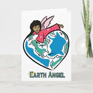 Cartão De Festividades Cartão: "Earth Angel" (b)