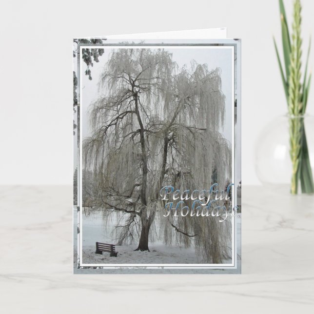 Cartão De Festividades Cartão, Natal, Ano Novo - Feriados Pacíficos (Frente)