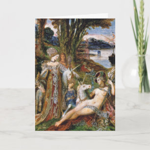 Cartão De Festividades Cartão: Os unicórnios