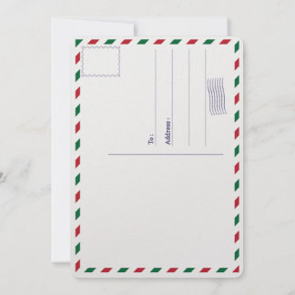 Cartão De Festividades Cartão-postal de Feliz Natal do Script de Pincel M