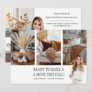 Cartão De Festividades Cartão-postal para a plantação de abóbora imobiliá