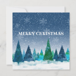 Cartão De Festividades Cartão-postal personalizado "Feliz Natal"